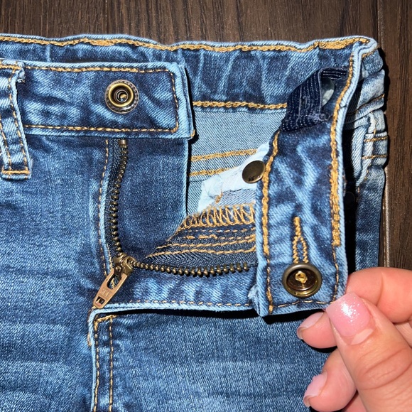 Joe’s Jeans Baby Girls Blue Denim Skinny Jeans, Size 9M - Picture 6 of 10